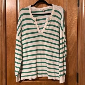 Loft v Neck Lightweight beach sweater